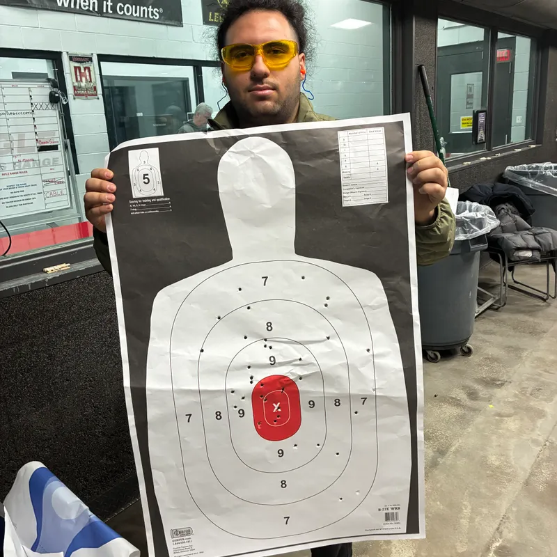 Training target results