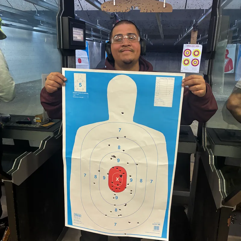 Training target results