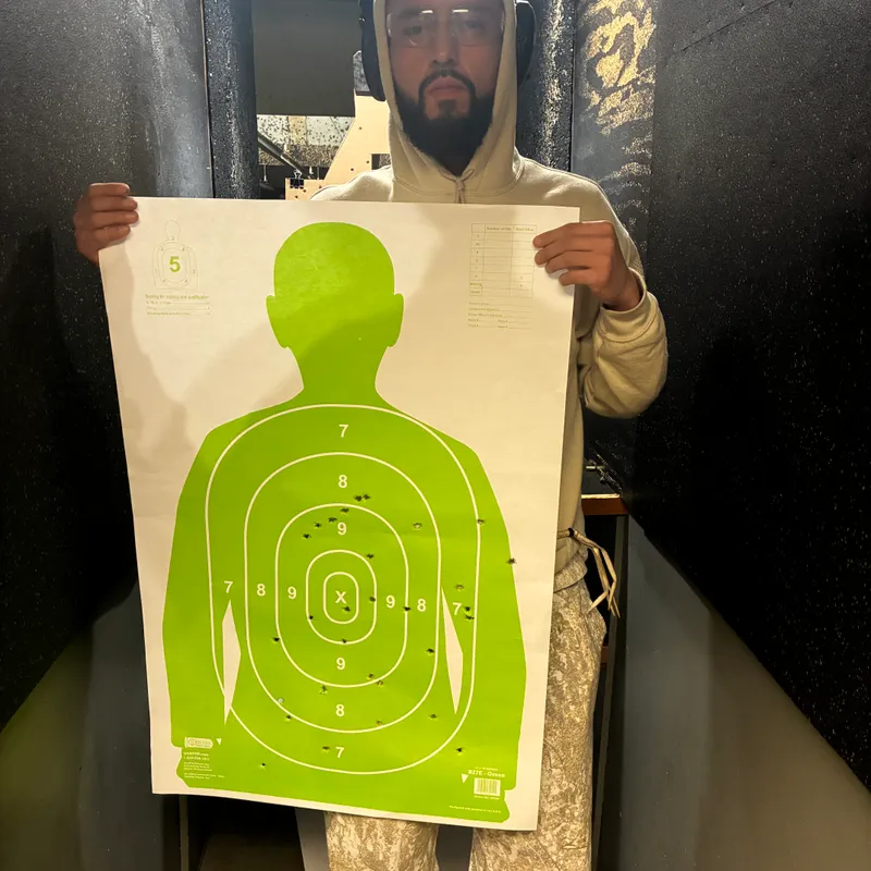 Training target results